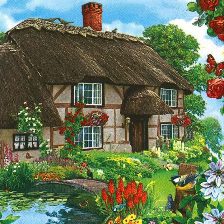 Countryfield Decoupage Napkins Cottage - 1 pc