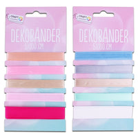 Craft Sensations Decorative Ribbon, 100 cm, Set of 5 | various colors — image 1