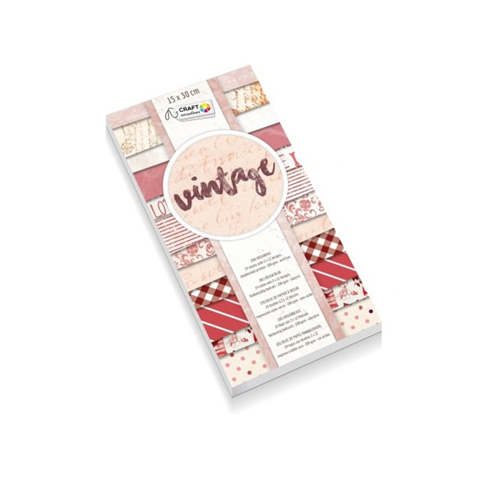 Craft Sensations Scrapbooking Paper, 15x30 cm, 24 Sheets | various designs — image 4