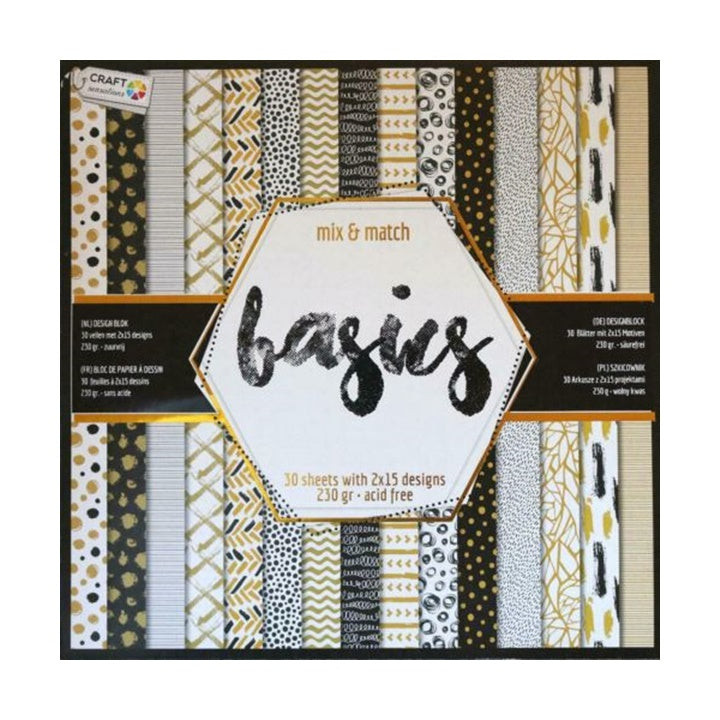 Craft Sensations Scrapbooking Paper, 30.5 x 30.5 cm, 30 Sheets | various designs, image 1