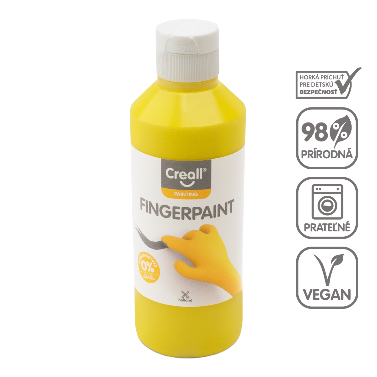 Creall Finger Paint 250 ml – Yellow