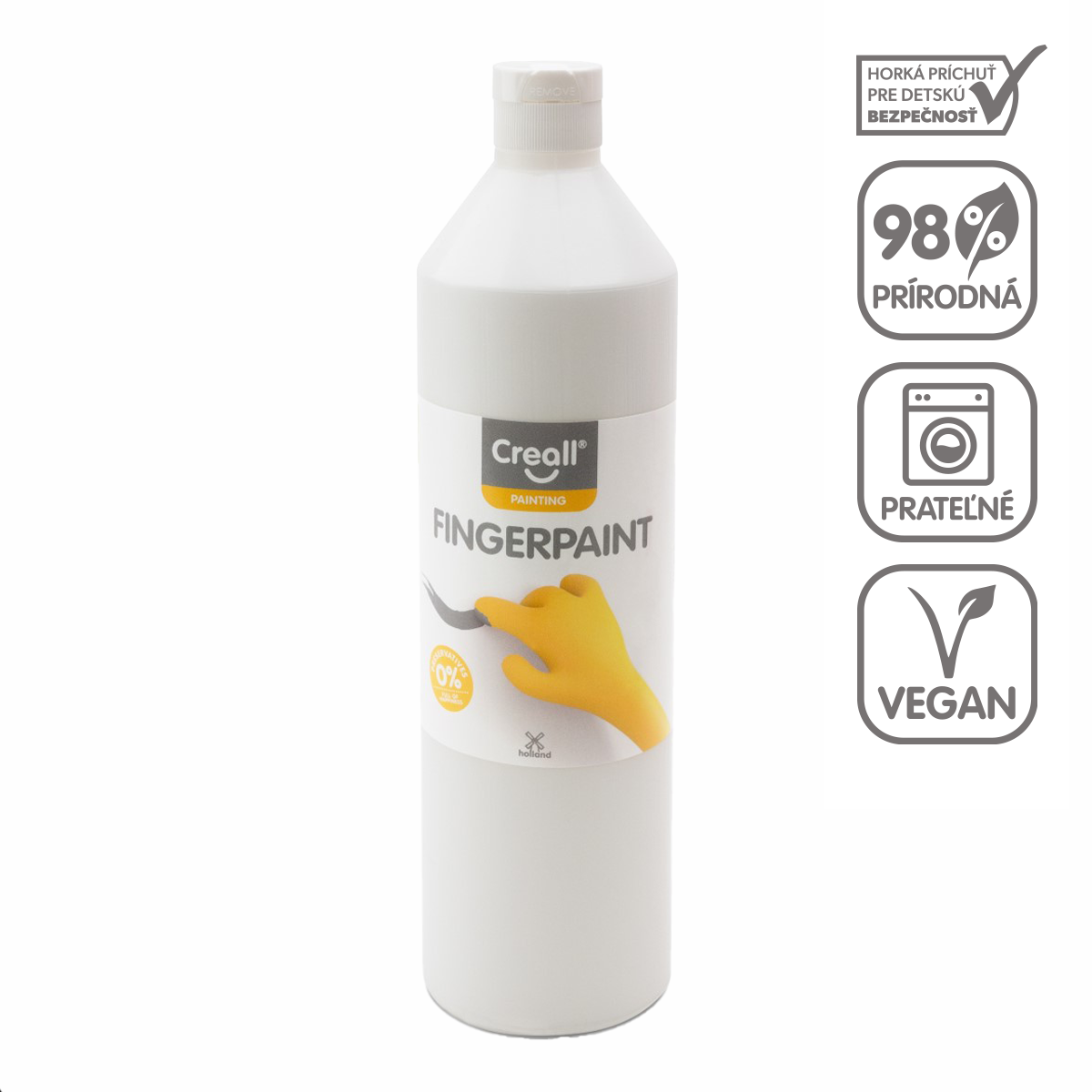 Creall Finger Paint - 750 ml – white