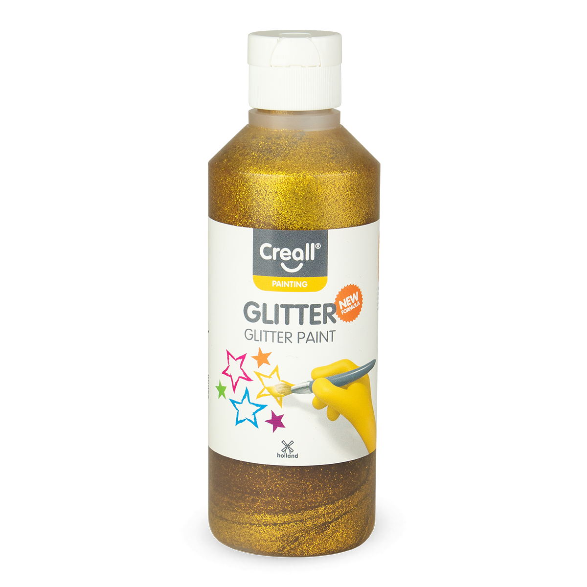 Creall Glitter Glitter Paint, 250 ml, Gold
