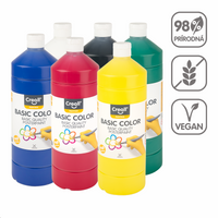 Creall Liquid Tempera Paint 1 000 ml – 6 ×