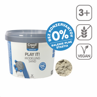 Creall Play it! Modeling Sand 750 g Tub – natural