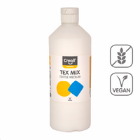 Creall Tex Mix Fabric Medium, 500 ml, Transparent