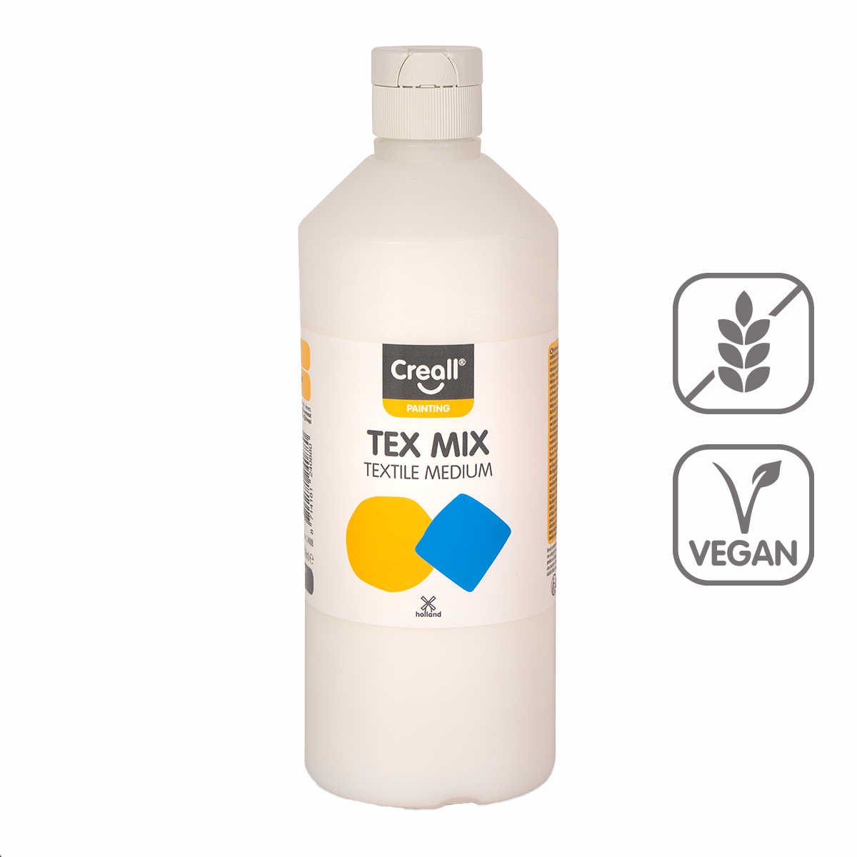 Creall Tex Mix Fabric Medium, 500 ml, Transparent