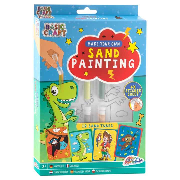 Creative Drawing Sand for Kids, Blue