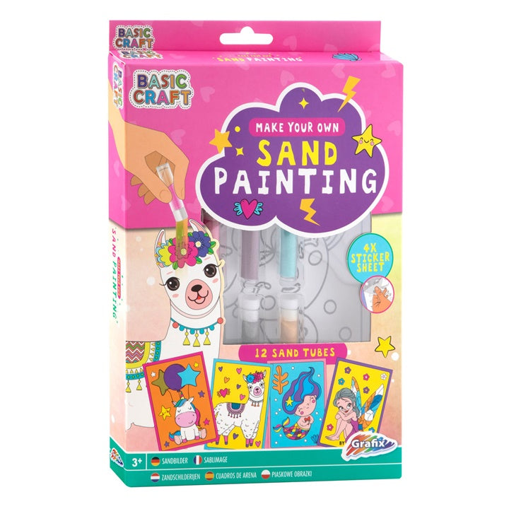 Creative Drawing Sand for Kids, Pink