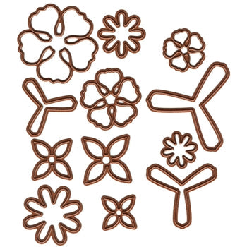 CREATIVE EXPRESSIONS Cutting and Embossing Dies Succulent Garden - 12 pcs