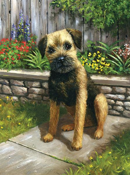 Creative Painting Set - Dog in the Garden