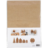 Creative Paper Set, Houses and Trees