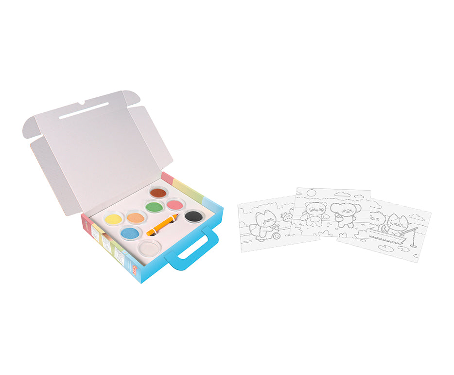 Creative Sand Painting Set JOVI Play&Fun Kawaii – 12 pcs