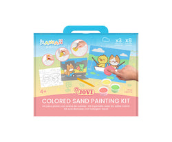 Creative Sand Painting Set JOVI Play&Fun Kawaii – 12 pcs