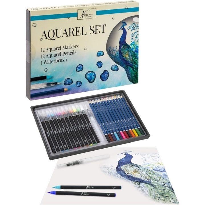 Creative Watercolor Set of 25