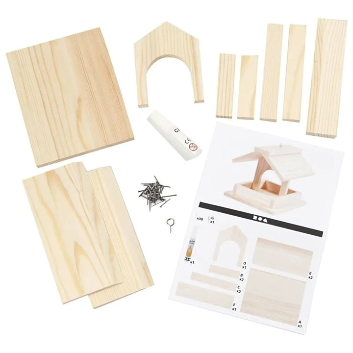 Creative Wooden Set | Birdhouse