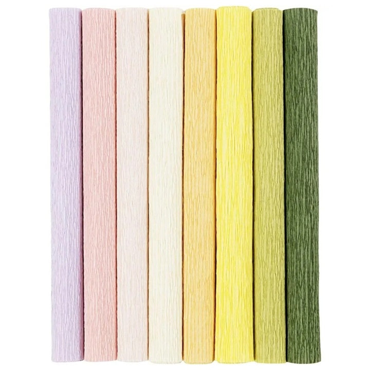 Crepe Paper, 25×60 cm, Set of 8 | Various Colors — Image 2