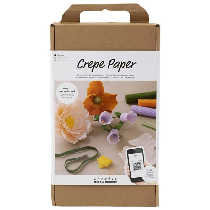 Crepe Paper Flower-Making Set for Beginners - image 2