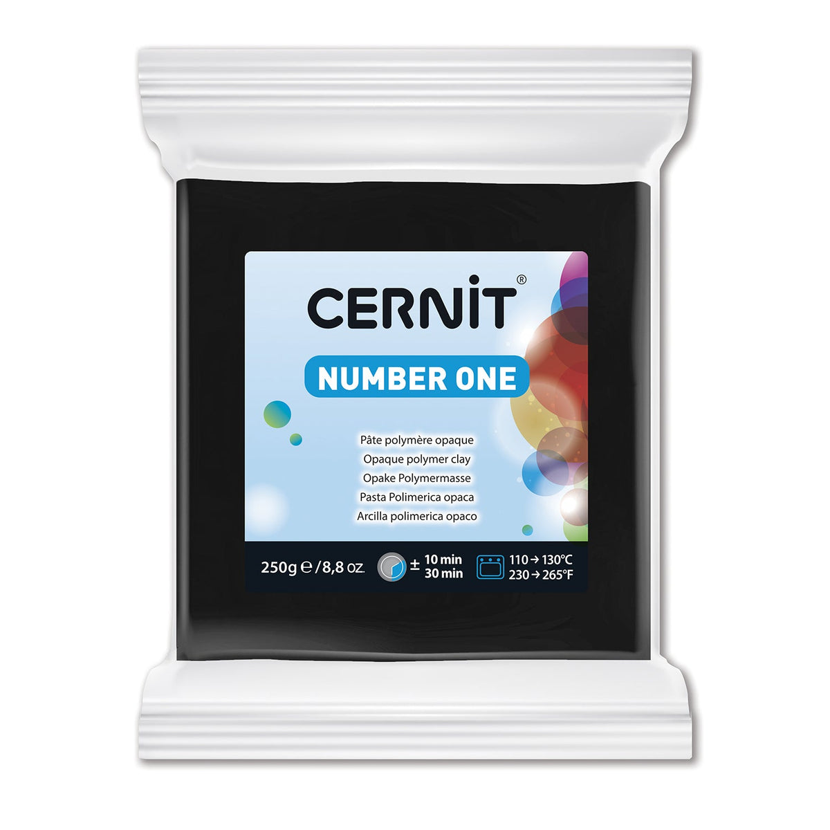 Cernit NUMBER ONE 250 g – Black