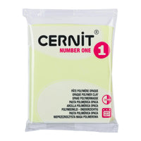 Cernit NUMBER ONE Modeling Clay 56 g – Pastel Yellow