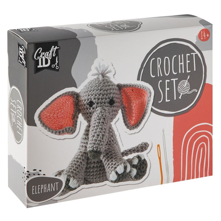 Crochet Kit, Elephant, image 1