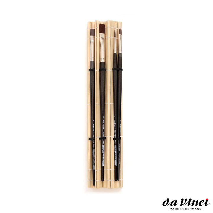 da Vinci Top Acryl 5004 Brush Set, Set of 4