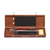 da Vinci Watercolor Brush Set in Wooden Box