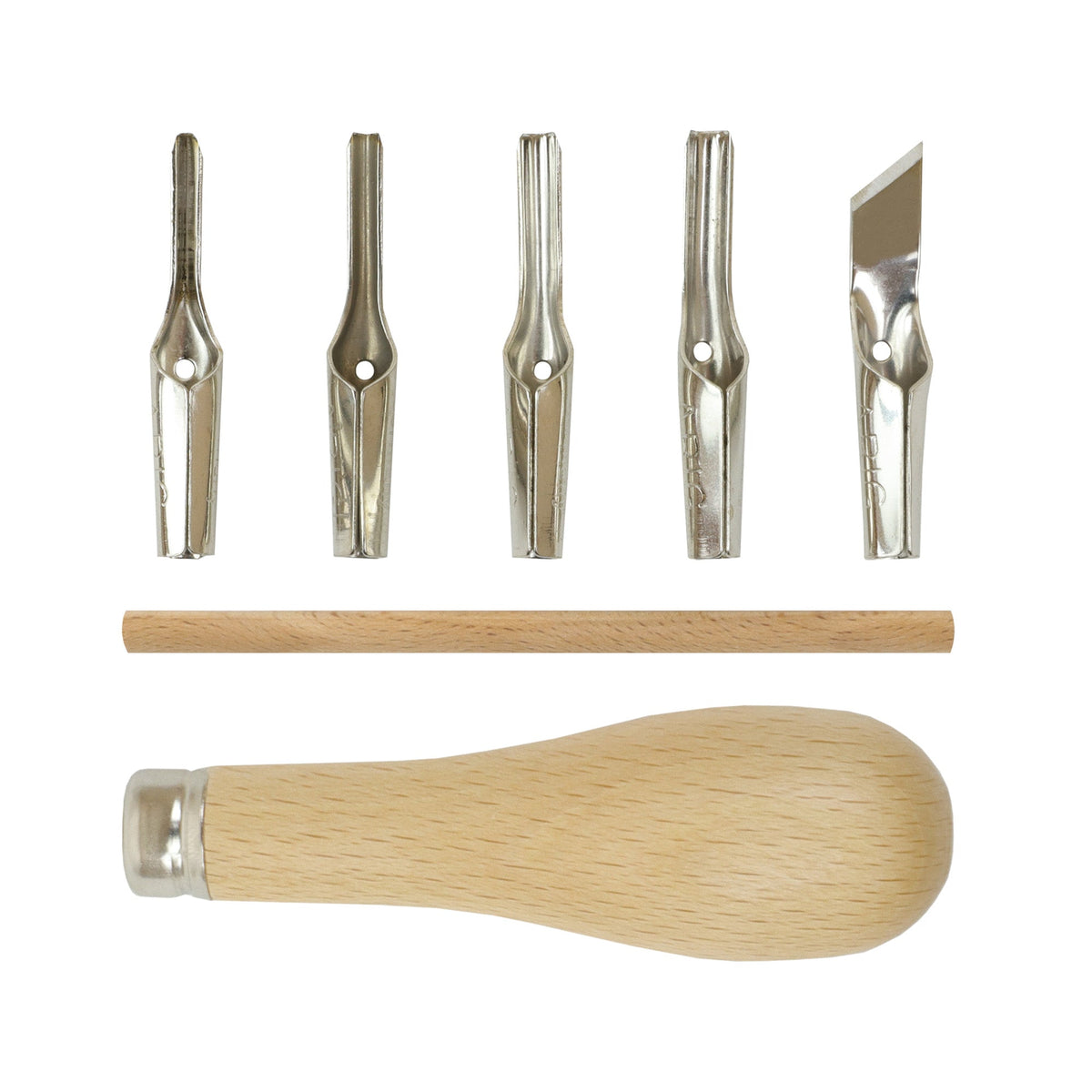DALER ROWNEY Adigraf Professional Linocut Carving Tool Set of 5