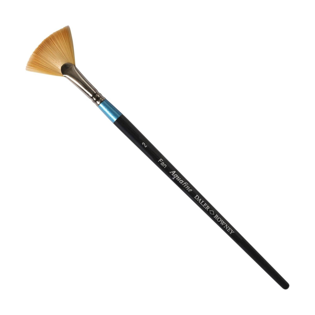 DALER ROWNEY Aquafine Fan Watercolour Brush - Short Handle