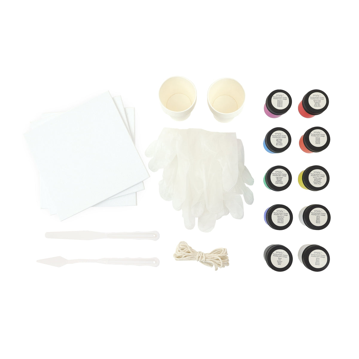 DALER ROWNEY D&R Simply Complete Pouring Set