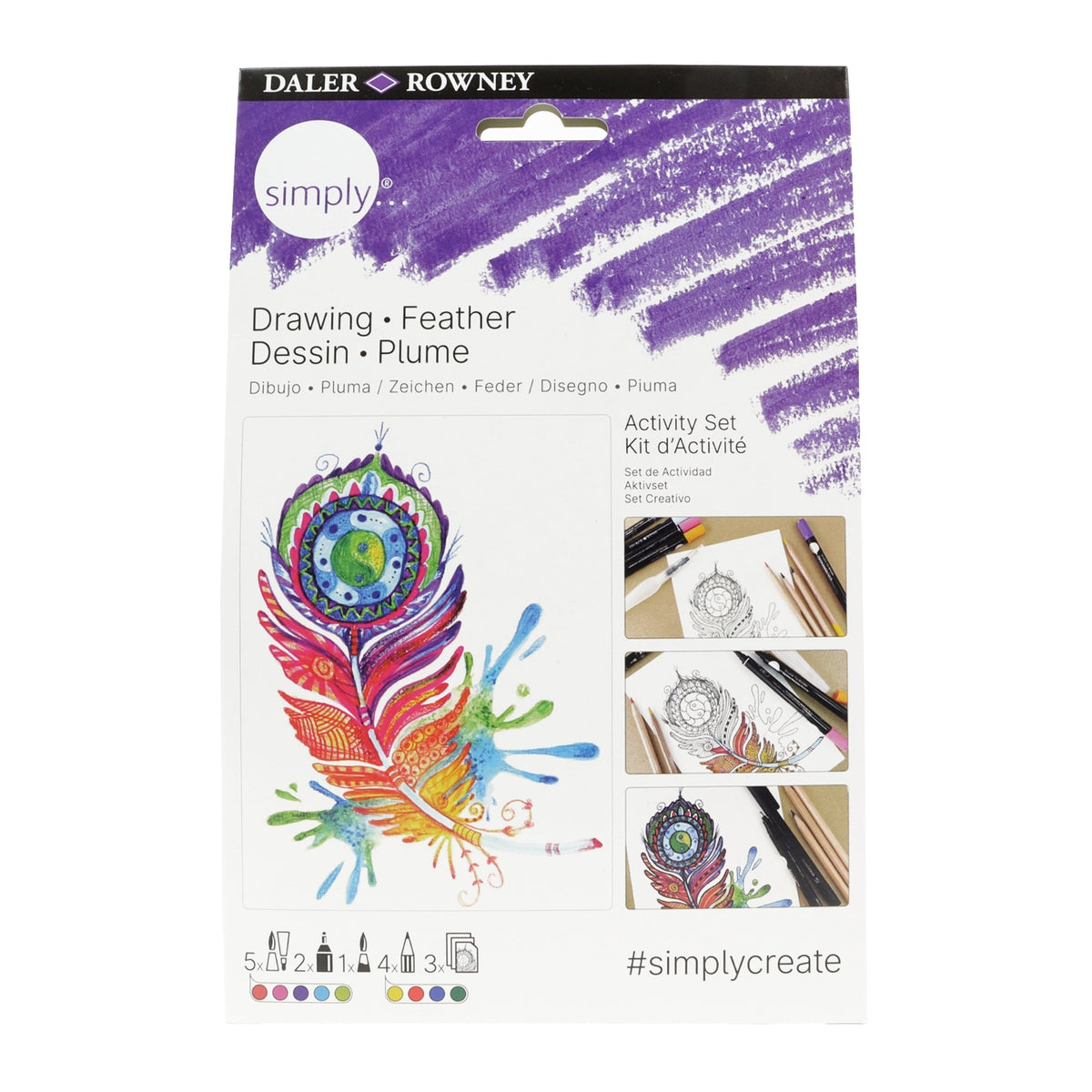 DALER ROWNEY D&R Simply Drawing Starter Set