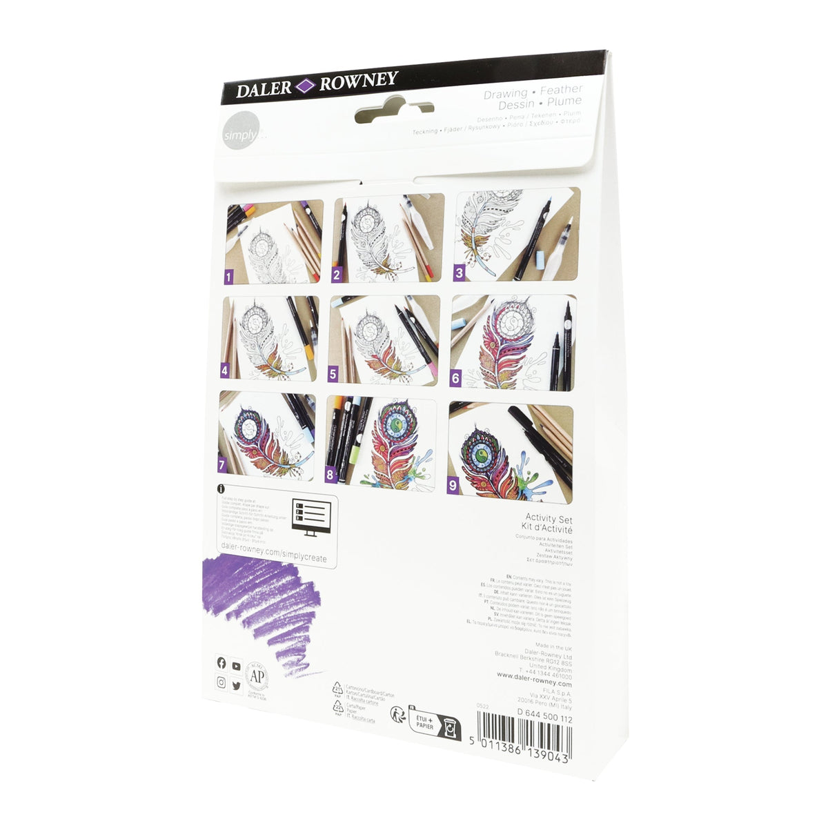 DALER ROWNEY D&R Simply Drawing Starter Set