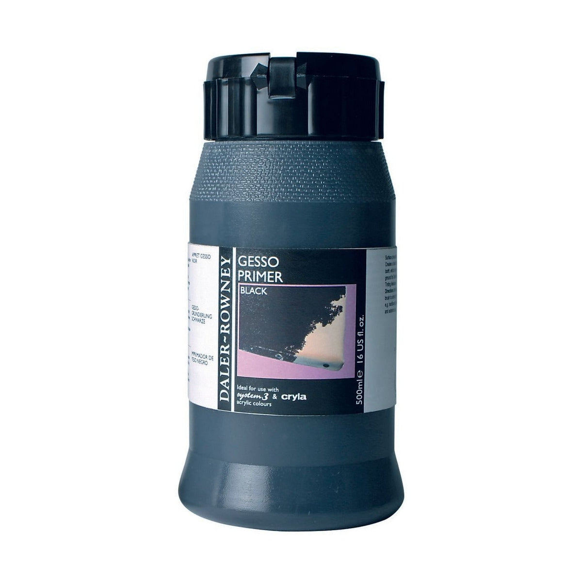 DALER ROWNEY D&R Artist Black Gesso 500 ml