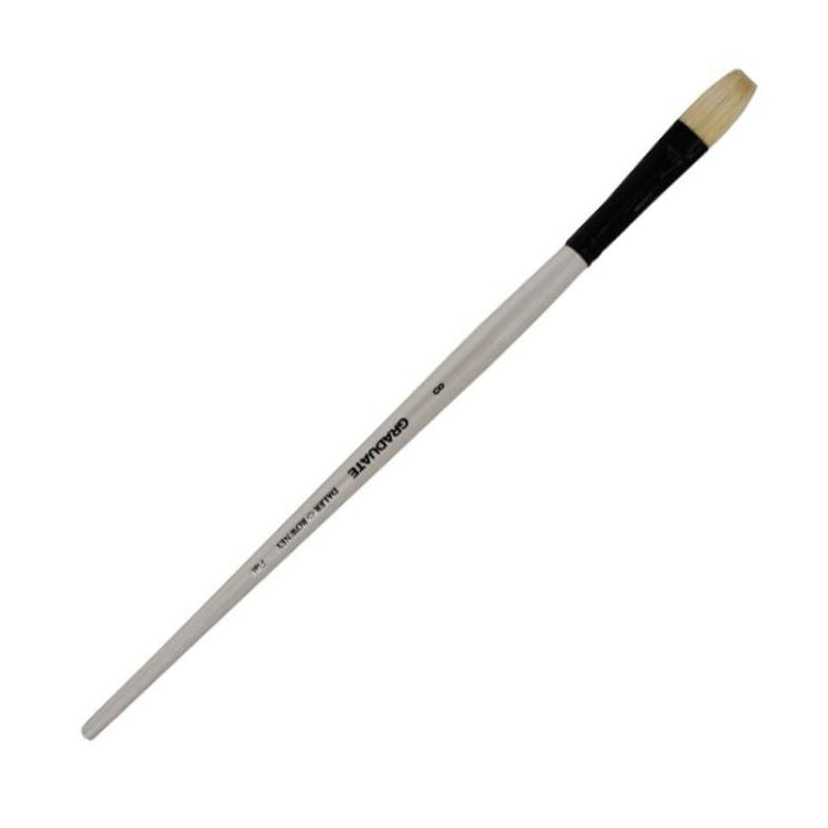 Daler-Rowney Flat Brush - Hog Bristle | various sizes — image 1