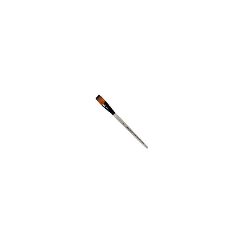 DALER-ROWNEY Flat Synthetic Brush, Size 3/4