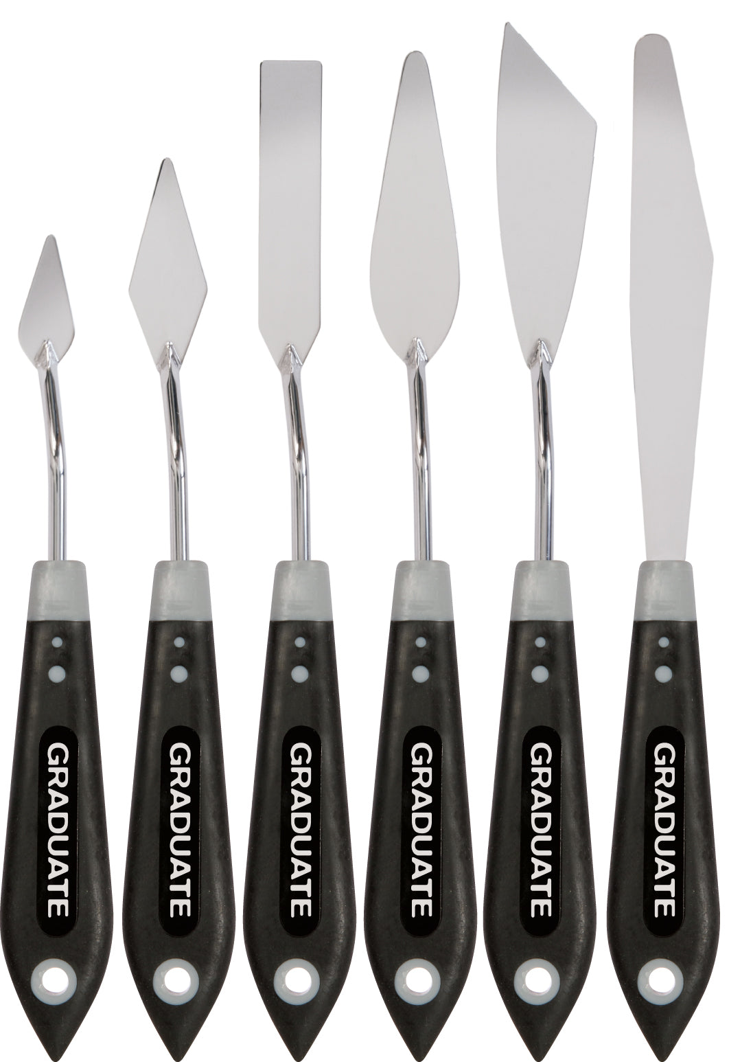 DALER ROWNEY Graduate Set of 6 Painting Palette Knives