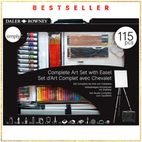 Daler-Rowney Large Art Set with Easel — image 1