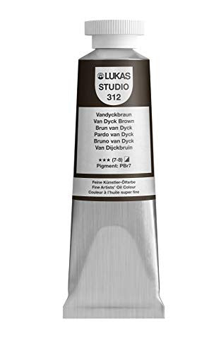 DALER ROWNEY Lukas Studio Oil Paint, 37 ml, Van Dyck Brown