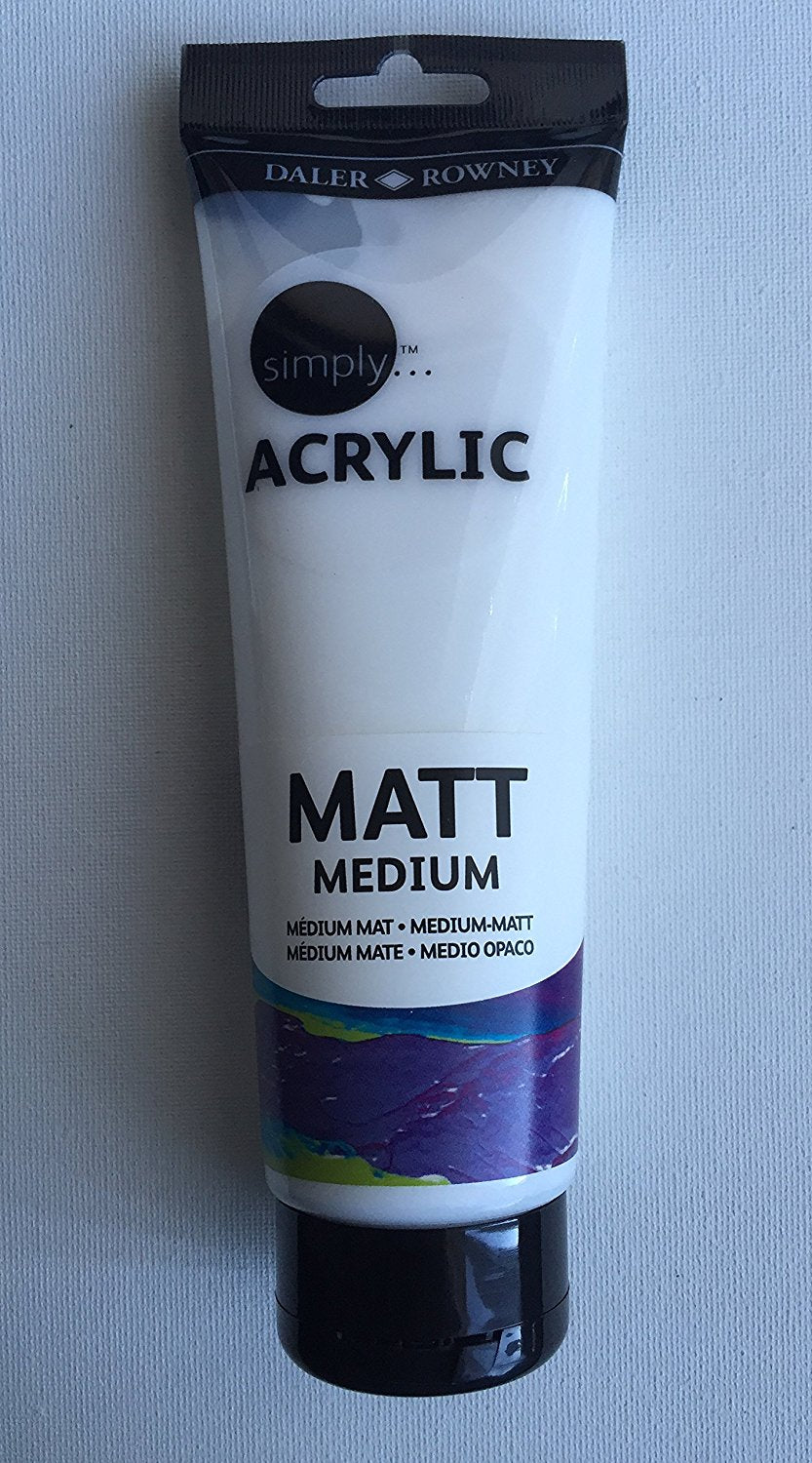 DALER ROWNEY Simply Matte Acrylic Medium 250 ml