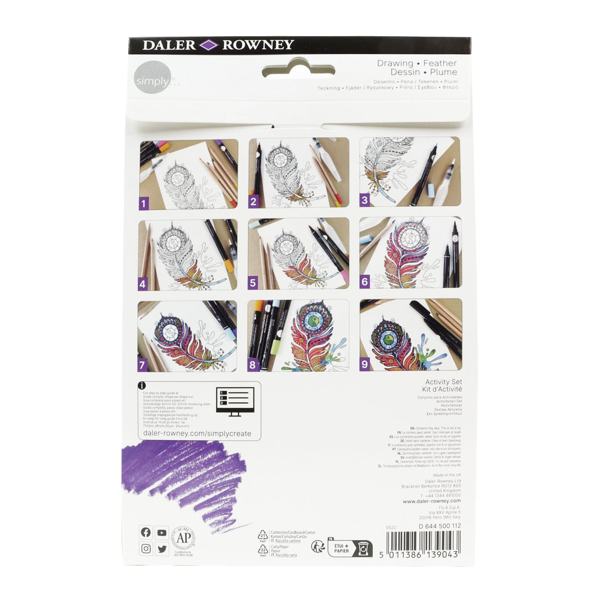 DALER ROWNEY Simply Sketching Starter Set