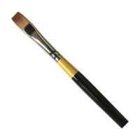 DALER ROWNEY System3 Short Flat Acrylic Brush, Size 1/4