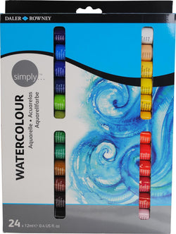 Daler- Rowney Watercolor Set, 24 x 12 ml
