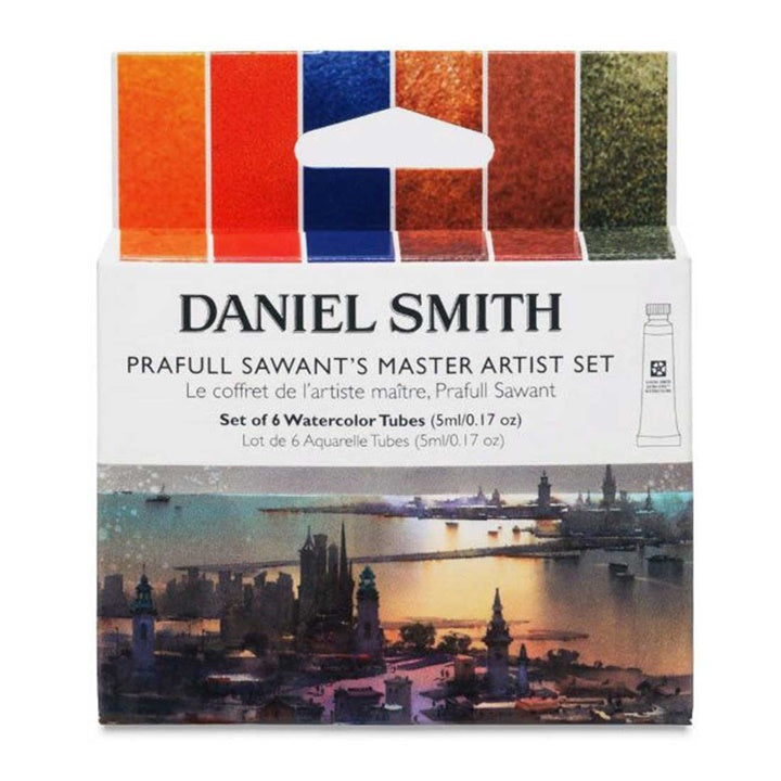 Daniel Smith Prafull Sawant Master Artist Watercolor Set, 6 x 5 ml
