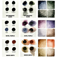 DANIEL SMITH Watercolor Dot Cards MINERAL MARVELS