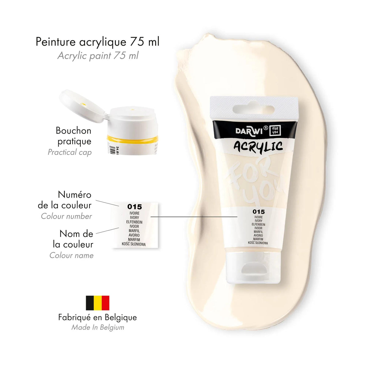 DARWI Acryl Acrylic Paint 75 ml