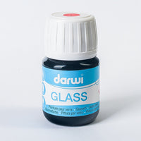 Darwi Glass Stained Glass Paint 30 ml – Carmine
