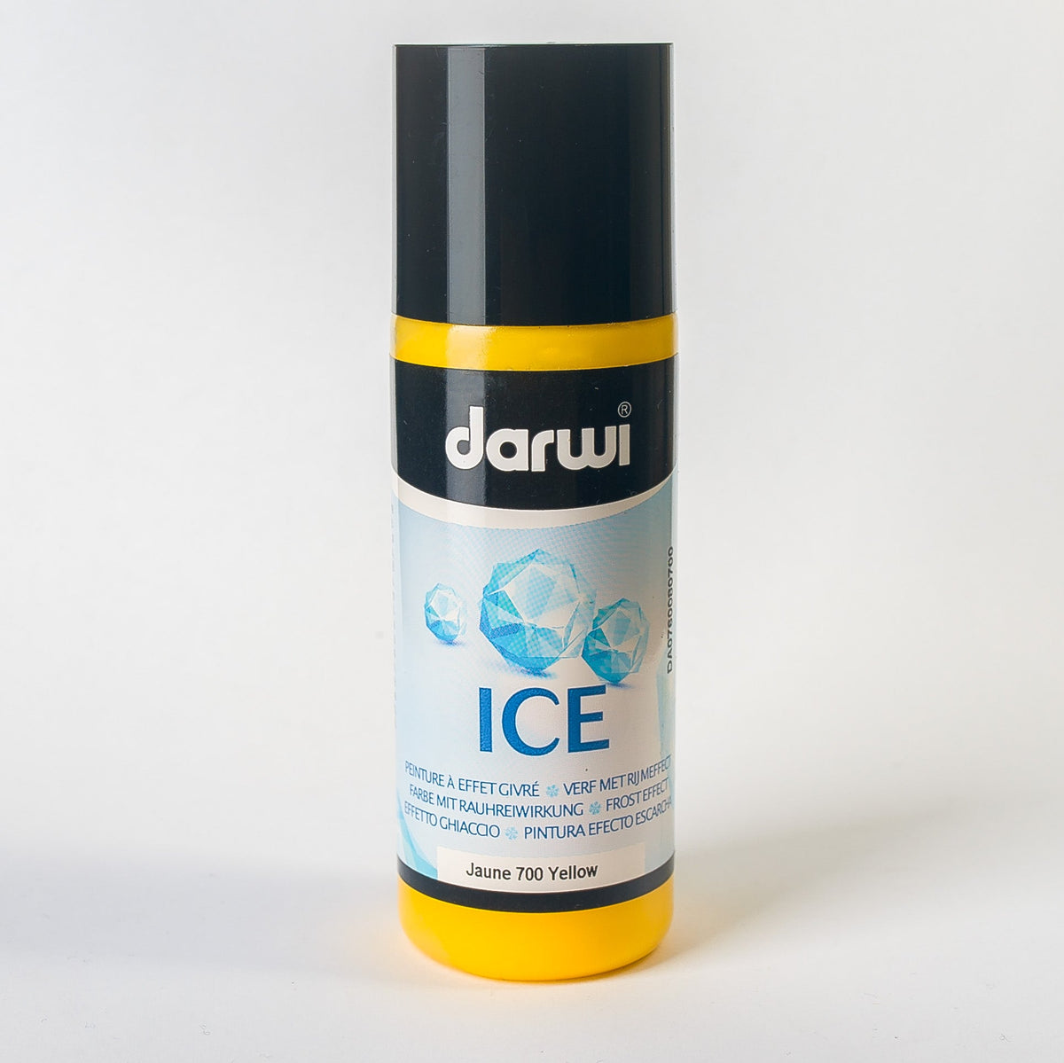DARWI Ice Frost Effect Acrylic Paint 80 ml – yellow