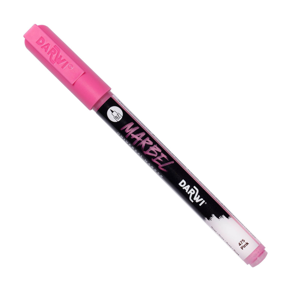 DARWI Marbel Acrylic Marker 0.7 mm – Pink