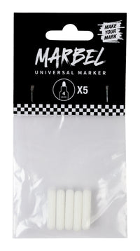 DARWI Marbel Replacement Tips 4 mm – Set of 5