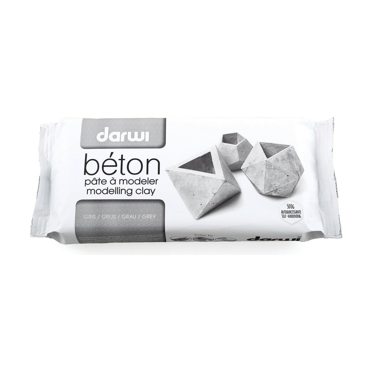 DARWI Self-Hardening Concrete Clay 500 g
